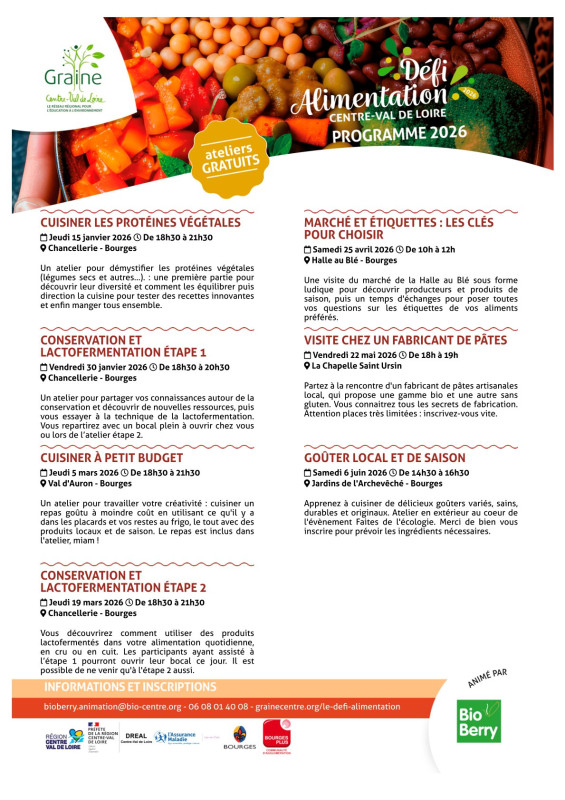 CONSERVATION ET LACTOFERMENTATION ÉTAPE 1