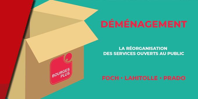 Bourges Plus : la réorganisation des services ouverts au public