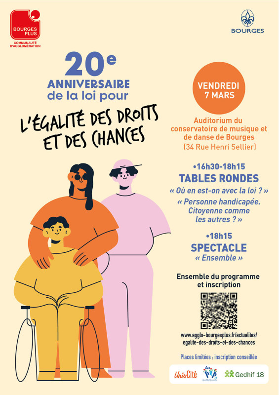 20e anniversaire de la loi pour l'égalité des droits et des chances