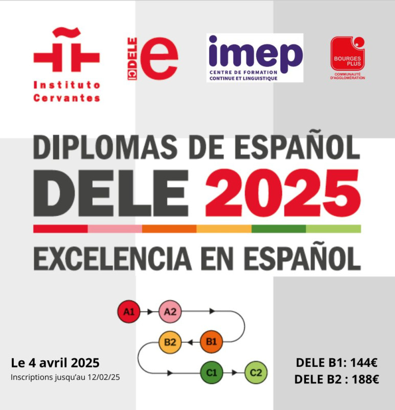 Inscription DELE (Diplomas de Español Lengua Extranjera)